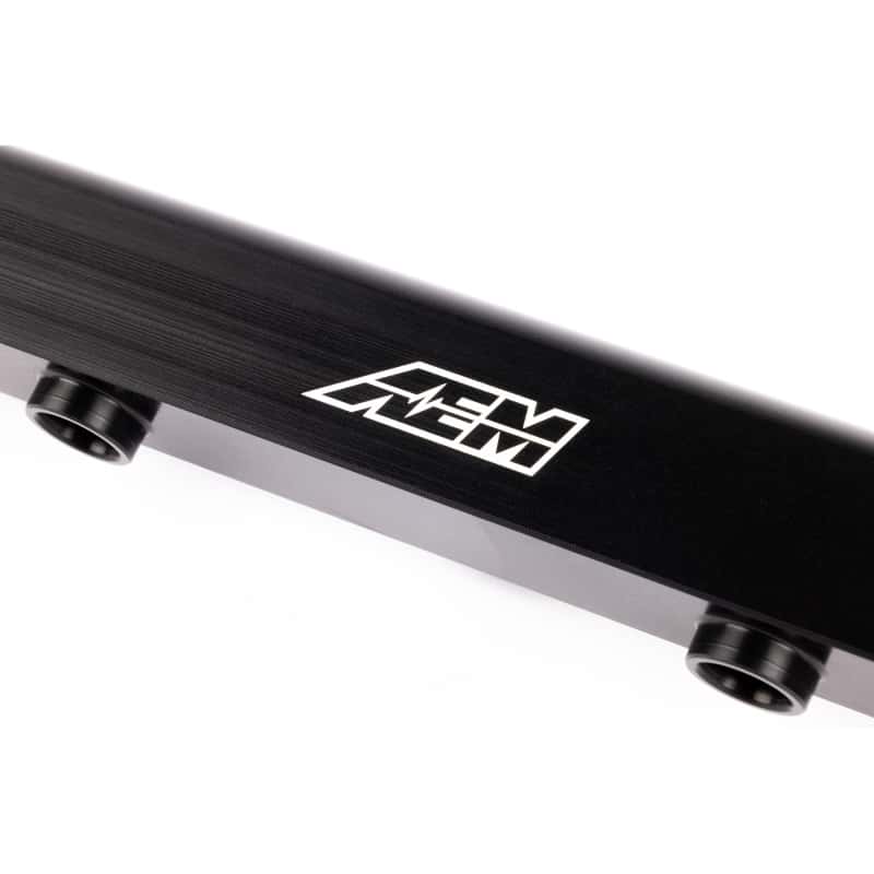 AEM — AEM 03-06 Evo 8 & 9 Black Fuel Rail
Hi Vol Fuel Rail
Fuel Rail - view 5