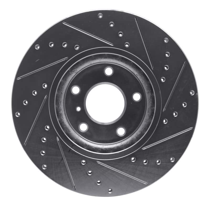 R1 Concepts — R1 09-23 Nissan 370Z Front Left Drilled & Slotted Silver Brake Rotor
R1 Brake Rotor Drill - view 5