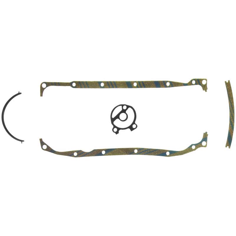 Fel-Pro — Fel-Pro Chevrolet Cavalier OS 30433 C Engine Oil Pan Gasket Set Blue Stripe cork-rubber - view 1