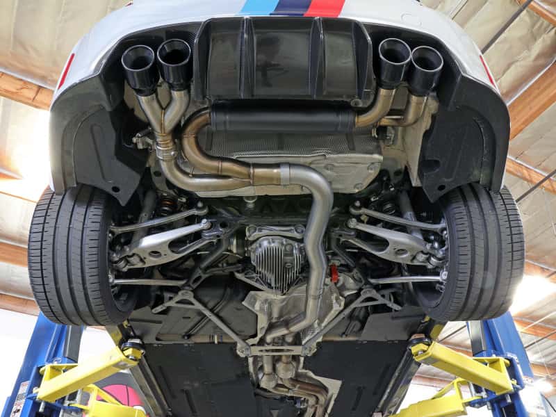 aFe — aFe MACHForce XP Exhausts Cat-Back SS 19-21 BMW M2 Competition L6-3.0L w/Black Tips
Cat-Back Exhaust - view 6