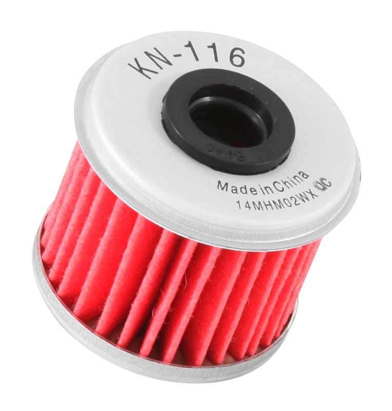 K&N Engineering — K&N Honda/Husqvarna 1.625in OD x .438in ID x 1.406in H Oil Filter - view 4