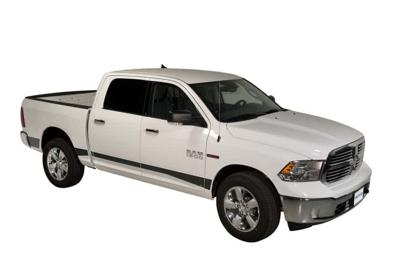 Putco — Putco 10-18 RAM 2500 Crew Cab 5.7ft- 5.5in Wide w/o Factory Flares 12pcs Blk Platinum Rocker Panels
Rocker Panel Molding - view 3
