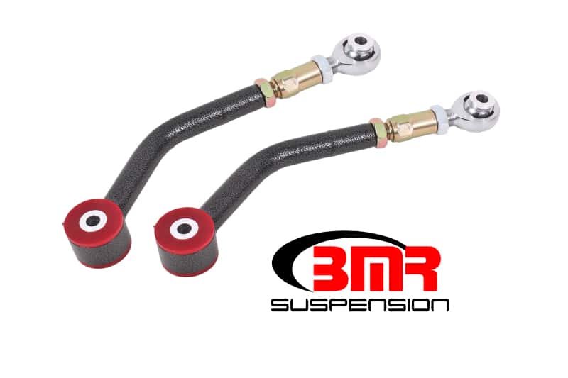 BMR Suspension — BMR 08-17 Challenger Upper Control Arms On-Car Adj. Rod Ends (Polyurethane) - Black Hammertone
Upper Control Arms - view 1