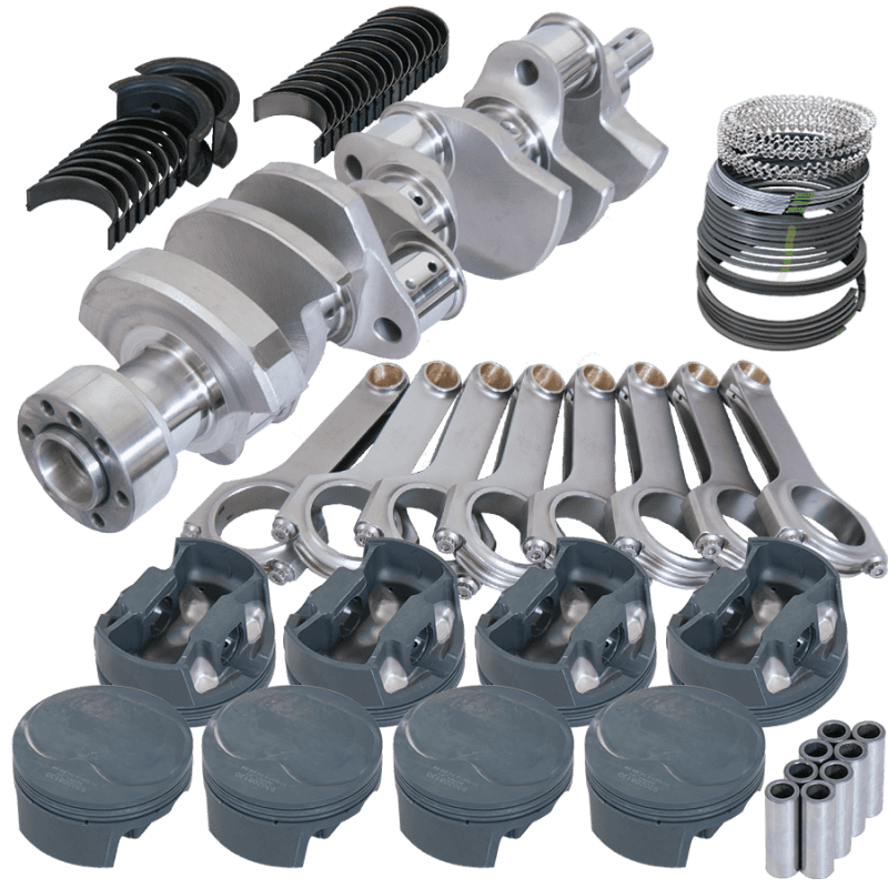 Eagle — Eagle Chevy LT1 350 1Pc 3.750in Crank 6.000in H-Beam 11cc Dome 4.030in Pistons Rotating Assembly
Competition Assembly - view 1