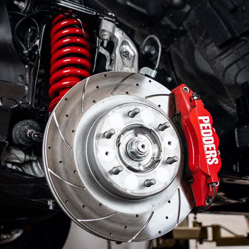 Pedders — Pedders 2019+ Ford Ranger Front TrakRyder eXtreme Brake Kit
BIG BRAKE KIT - view 3