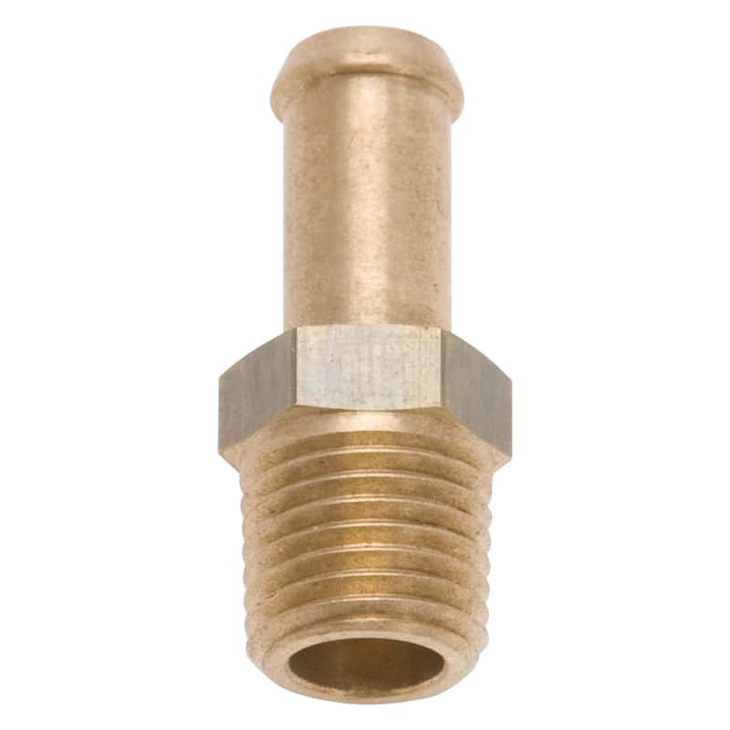 Edelbrock — Edelbrock Fitting 1/4-18 NPT X 3/8In Single Barb Brass
CARB COMPONENTS - view 2