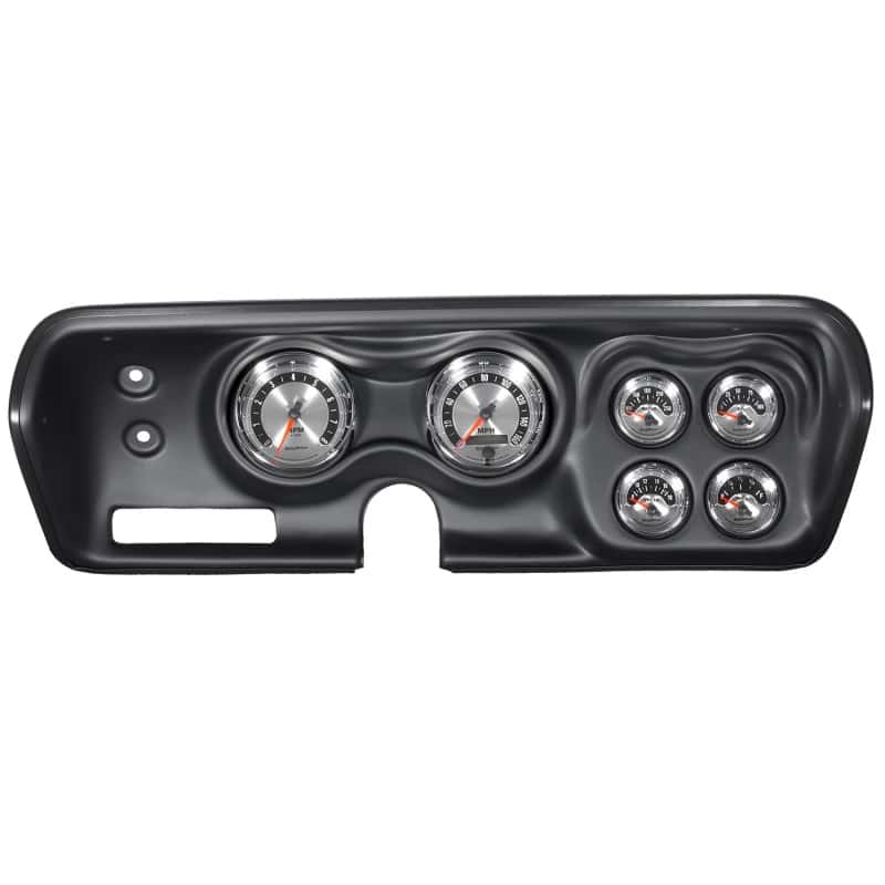 AutoMeter — Autometer American Muscle Gauge Kit 6 Pc Bbody/Chrgr/Rdrunr/Sat 71-74 Tach/Mph/Fuel/Oilp/Wtmp/Volt
GA KT BBODY 71-74 AM - view 2