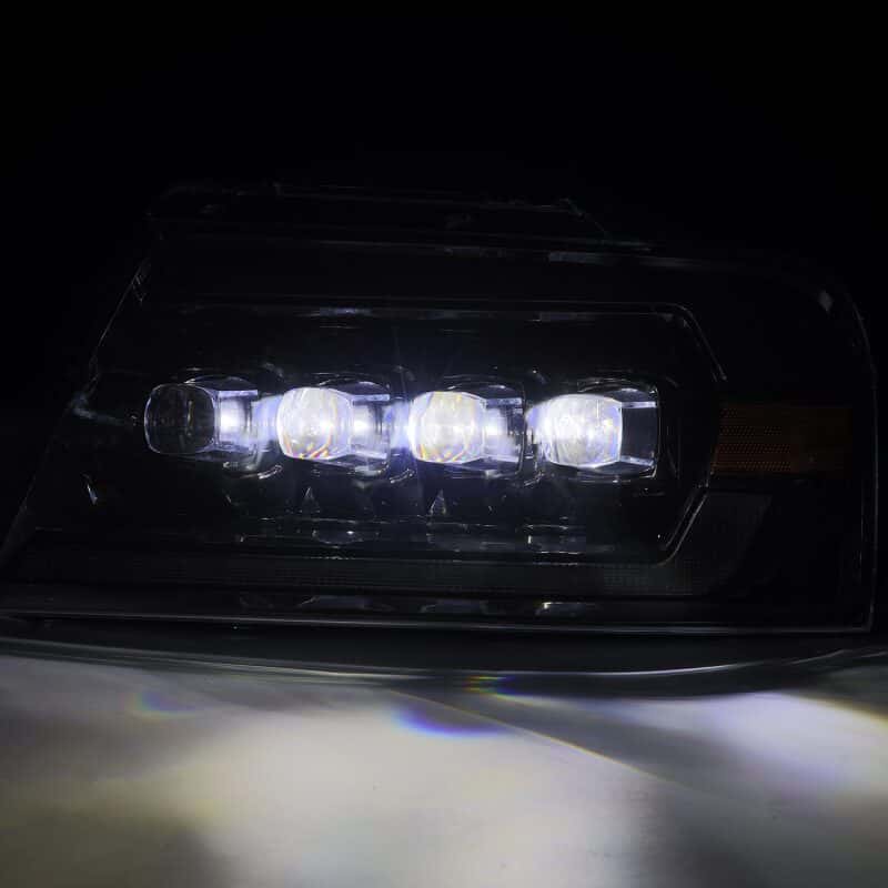 AlphaRex — AlphaRex 04-08 Ford F-150 (No 2004 Heritage) NOVA-Series LED Proj HL Chrome w/Actv Light / Seq. Sig
Projector Headlights - view 5