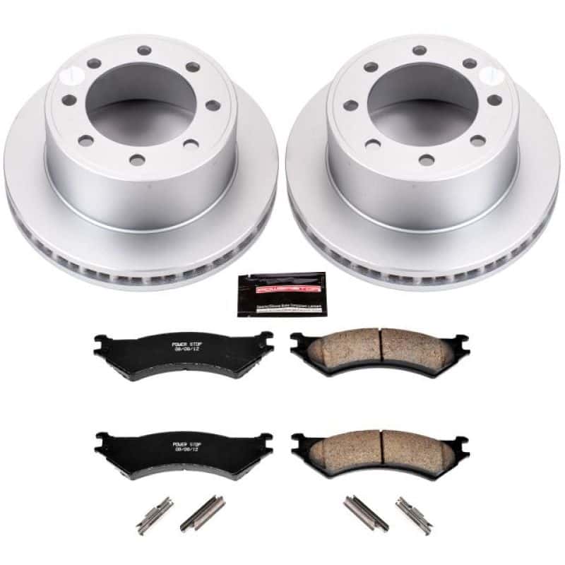 PowerStop — Power Stop 2007 Ford E-150 Rear Z17 Evolution Geomet Coated Brake Kit - view 1