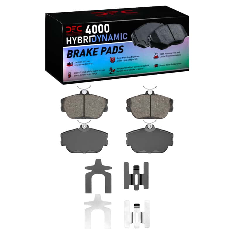 DFC — DFC 93-07 Ford Thunderbird Front 4000 HybriDynamic Brake Pads and Hardware Kit
DFC Brake Pad Set - view 1