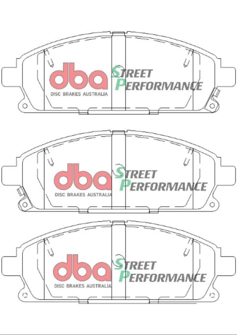 DBA — DBA 96-04 Nissan Pathfinder SP500 Front Brake Pads
Brake Pad - view 2