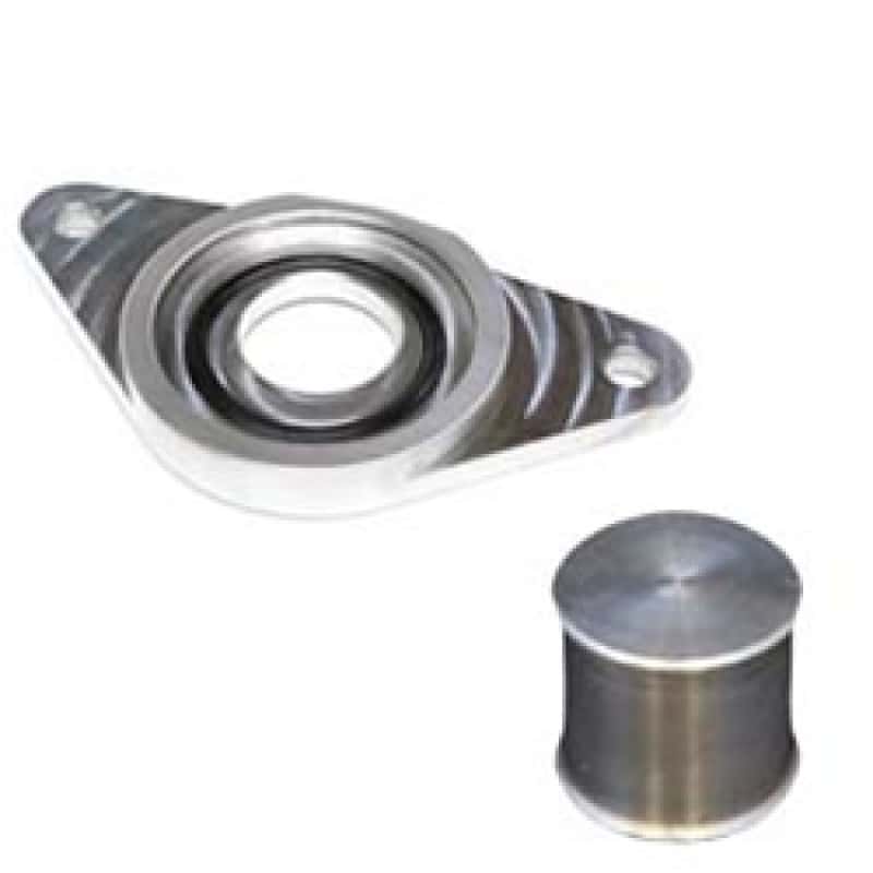 Torque Solution — Torque Solution HKS BOV Adapter Flange w/ Plug: Subaru WRX / STi - view 1