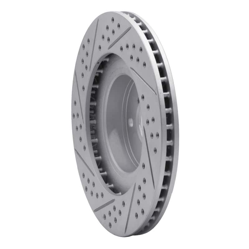 R1 Concepts — R1 01-08 Saab 9-2X Front Right Drilled & Slotted Geo-Carbon Rotor - view 4