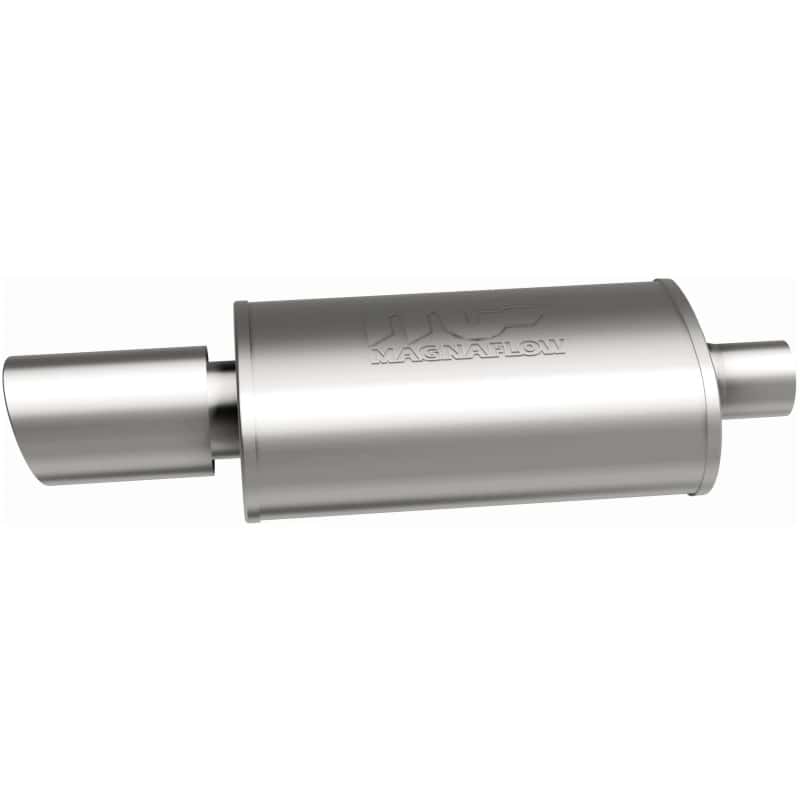 Magnaflow — MagnaFlow Muffler W/Tip Mag SS 14X5X8 2.25/4.
Straight Through - view 32