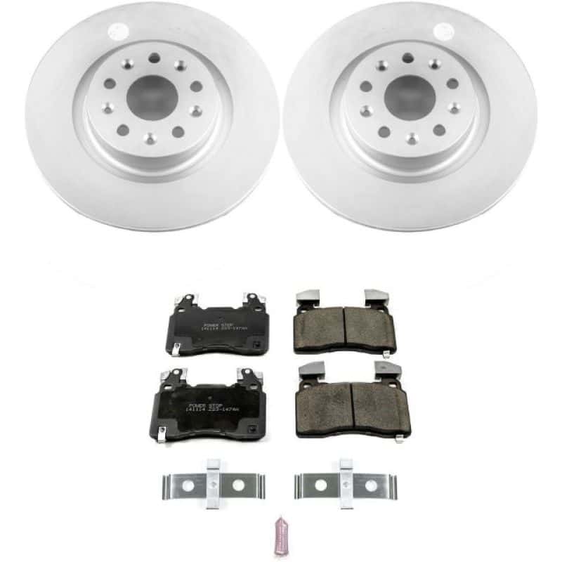 PowerStop — Power Stop 16-18 Cadillac CT6 Front Z17 Evolution Geomet Coated Brake Kit - view 1