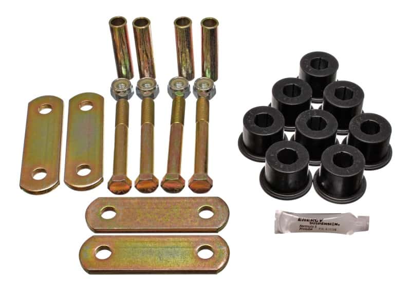 Energy Suspension — Energy Suspension GM Heavy Duty Shackle Set - Black
Leaf Spring Shackle - view 1