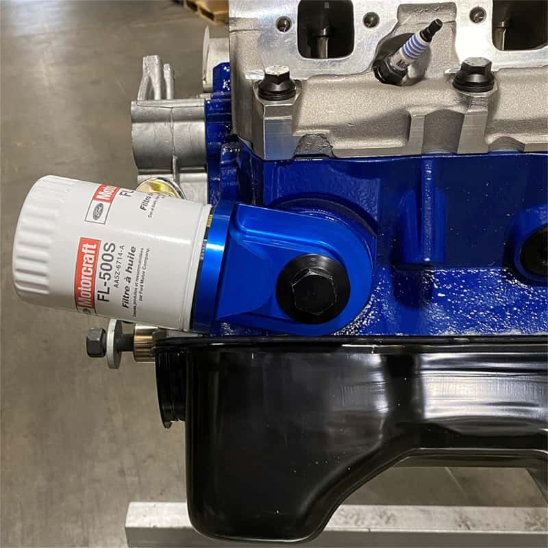 Ford Racing — Ford Racing Push Rod V8 90 Degree Billet Oil Filter Adapter
Oil Filter Adapter - view 10