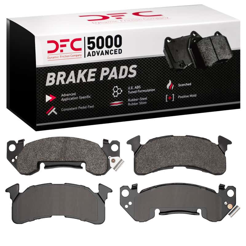 DFC — DFC 78-95 Chevrolet R20/R2500 Pickup Front 5000 Advanced Semi Metallic Brake Pads
DFC Brake Pad Set - view 1