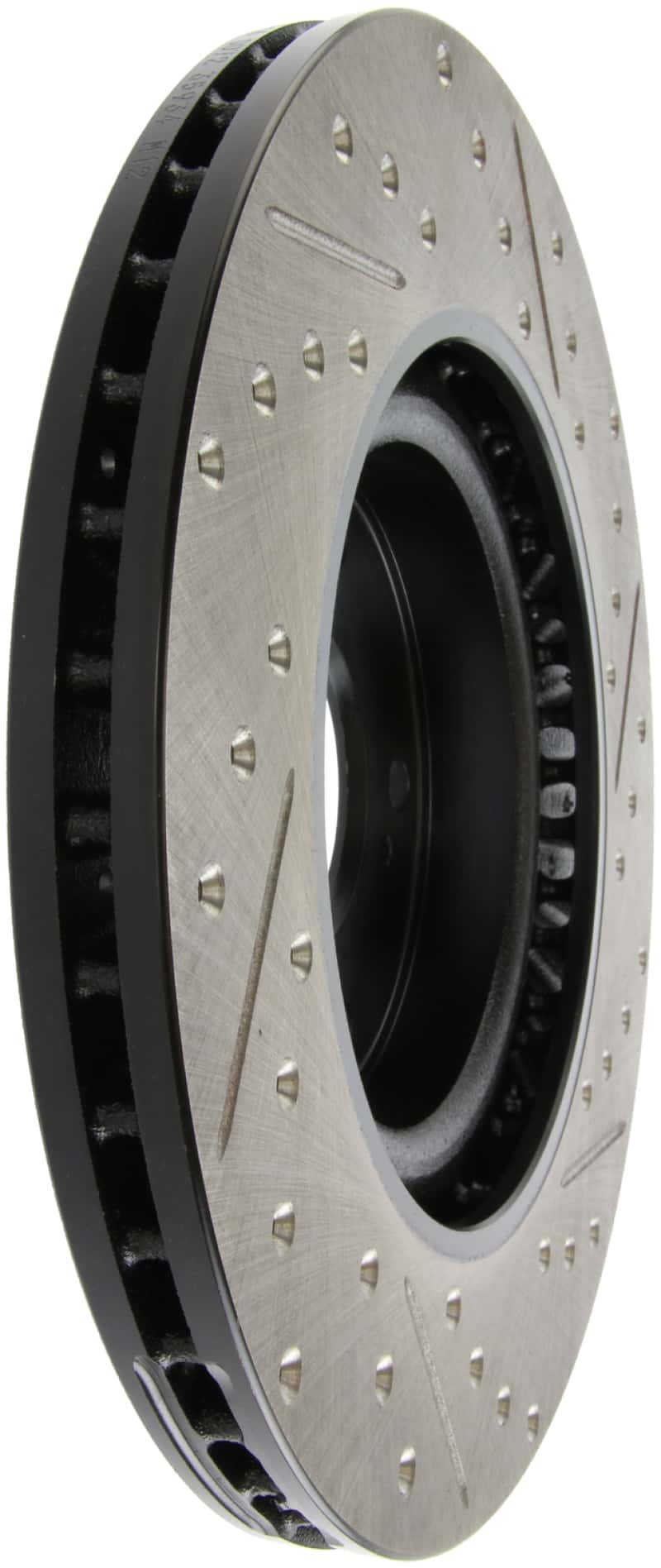 Stoptech — StopTech 02-06 Acura RSX Type S / 06-09 Honda Civic Si Slotted & Drilled Right Front Rotor
Disc Brake Rotor
Slot/Drill Rotor - view 1