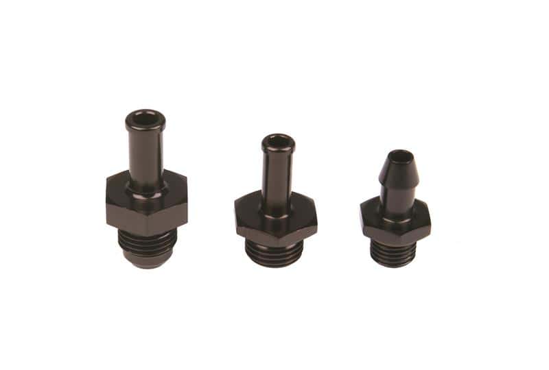 Aeromotive — Aeromotive AN-06 O-Ring Boss / 7mm Hose Barb Adapter Fitting
Fitting - view 1