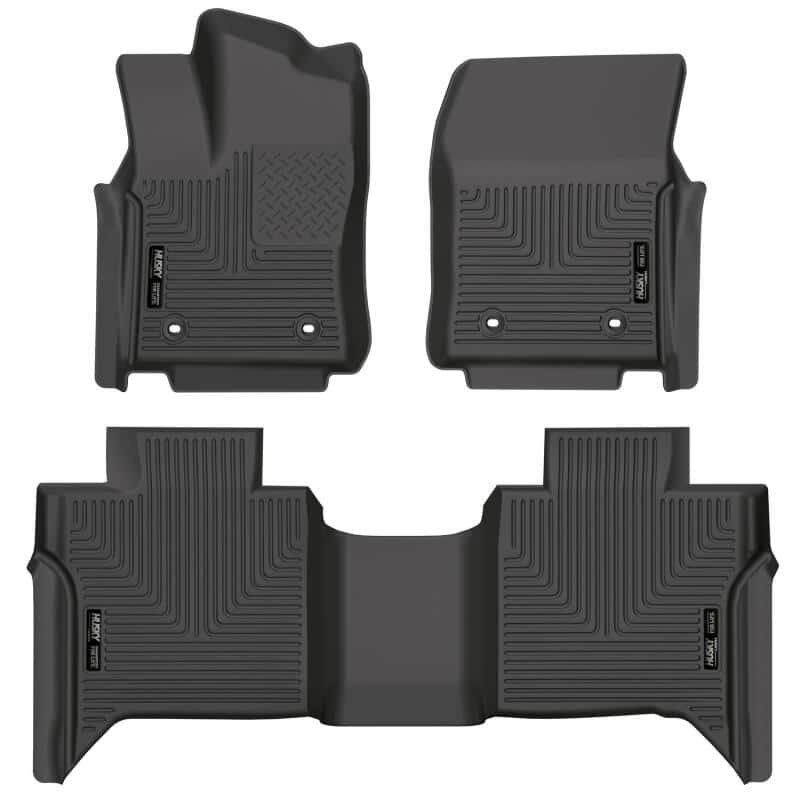 Husky Liners — Husky Liners 2022 Toyota Tundra WeatherBeater CC CrewMax Front & 2nd Seat Floor Liner - Blk
Floor Liners - view 1