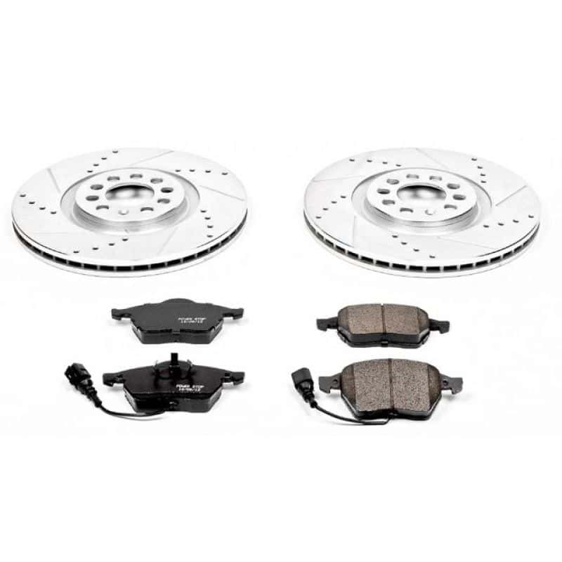 PowerStop — Power Stop 99-06 Audi TT Front Z23 Evolution Sport Brake Kit - view 1