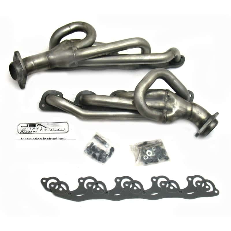 JBA — JBA 96-02 Dodge Ram 8.0L V10 1-1/2in Primary Raw 409SS 1950S Cat4Ward Header
Exhaust Header - view 2