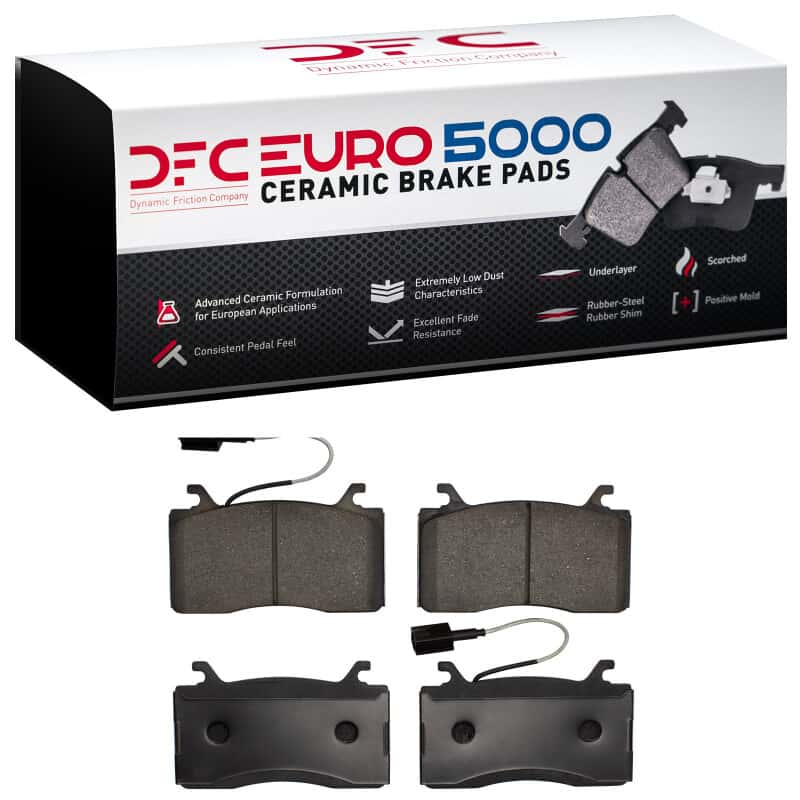 DFC — DFC 17-25 Alfa Romeo STELVIO Front Euro 5000 Ceramic Brake Pads
DFC Brake Pad Set - view 1