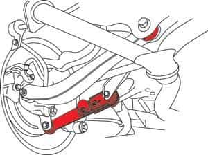 SPC Performance — SPC Performance 03-06 Subaru Baja/00-09 Legacy/Outback Rear Camber Kit (SINGLE ARM-REQUIRES 2)
ADJ. CAMBER ARM
ADJ ARM EA - view 3