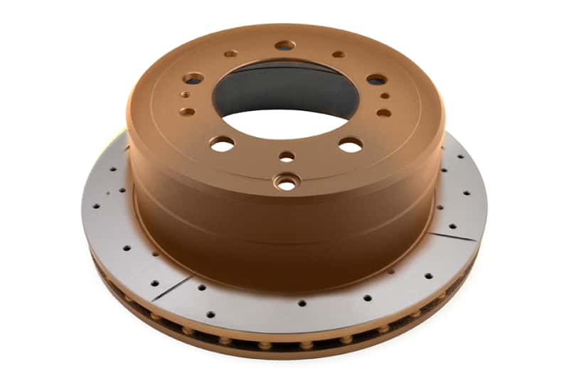 DBA — DBA 98-05 Lexus LX470/98+ Toyota Landcruiser 100 Series Front Drilled & Slotted Street Series Rotor
X Street Series
Brake Rotor - view 1