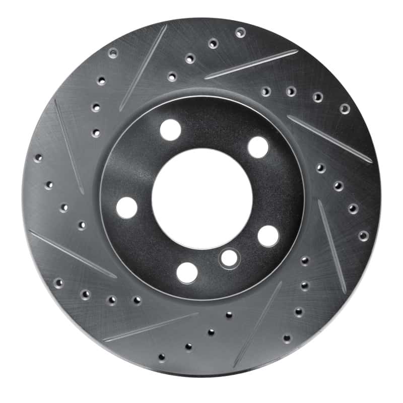 R1 Concepts — R1 11-16 Mini Cooper Paceman Front Left Drilled & Slotted Silver Brake Rotor
R1 Brake Rotor Drill - view 1