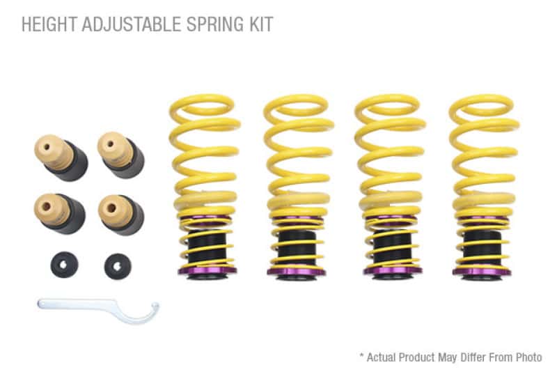 KW — KW H.A.S. Kit 2014+ Mercedes-Benz C-Class (W205) Sedan/Coupe; 4MATIC (AWD) W/O EDC
Adj Lowering Springs - view 1