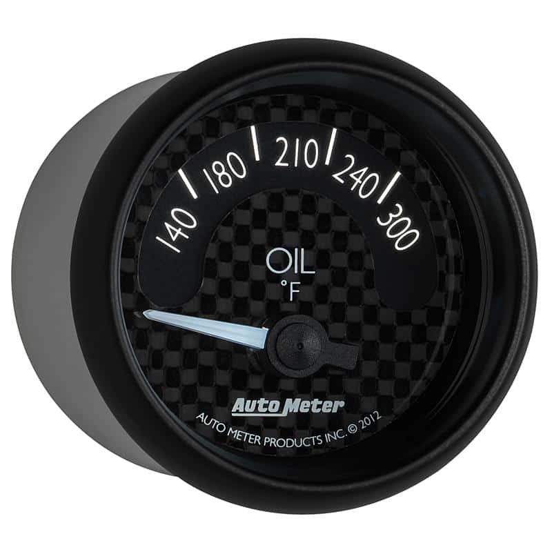 AutoMeter — Autometer GT Series 52mm Short Sweep Electronic 140-300 Deg F Oil Temperature
2-1/16" OIL TEMP, 14 - view 7