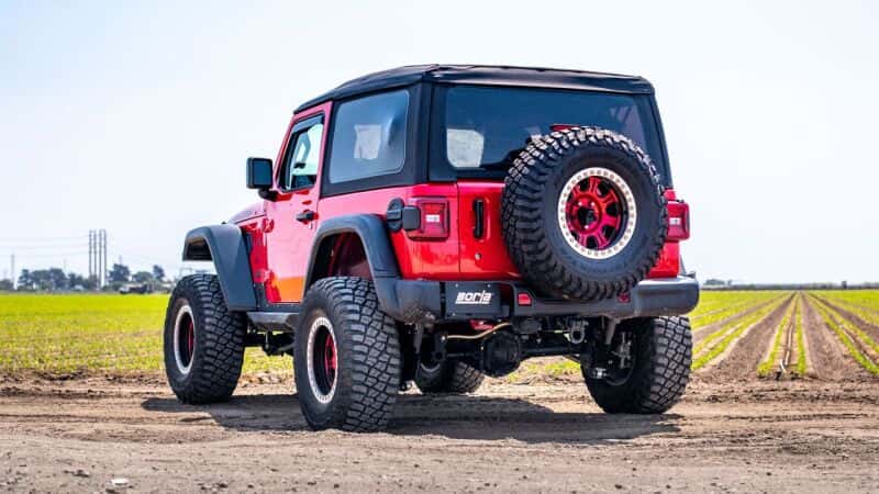 Borla — Borla 18-20 Jeep Wrangler 3.6L AT/MT 4WD 2DR Touring Cat-back
Cat-Back System - view 3