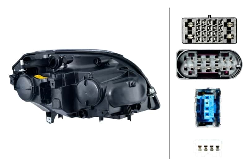 Hella — Hella 2009-2011 Mercedes-Benz GLK280 Headlight Assembly - view 2