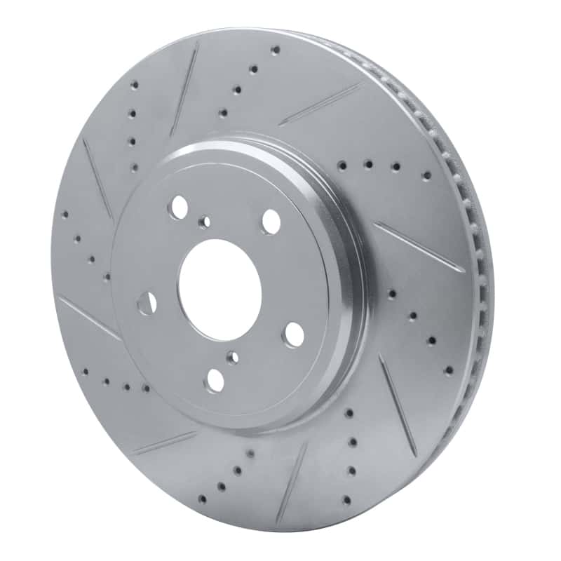 R1 Concepts — R1 01-06 Lexus LS430 Front Left Drilled & Slotted Silver Brake Rotor
R1 Brake Rotor Drill - view 2
