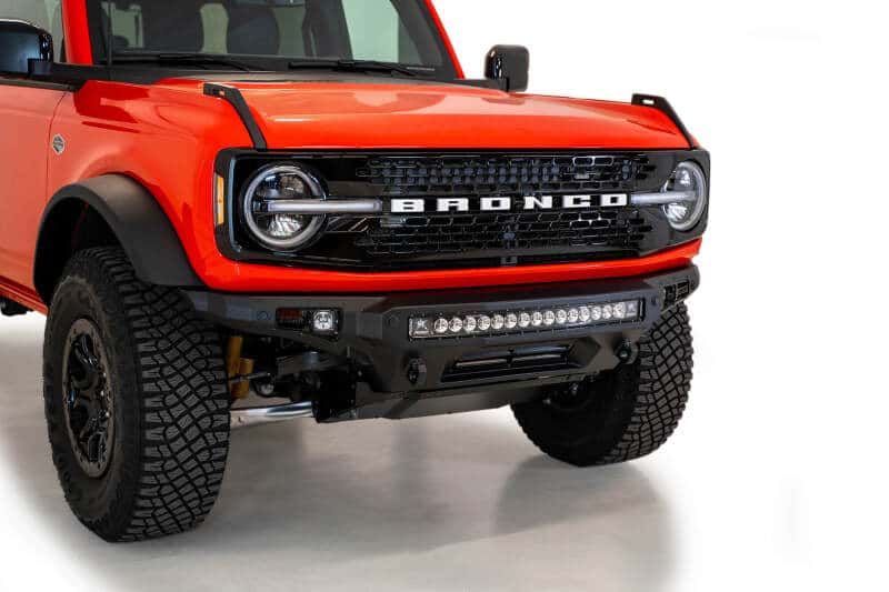 Addictive Desert Designs — Addictive Desert Designs 2021+ Ford Bronco Stealth Fighter Front Bumper w/ Winch Mount
Bumper- Front
Bumpers - view 2