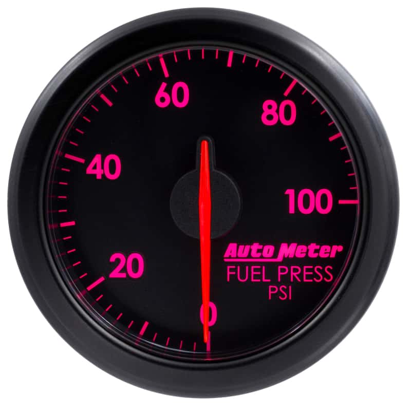 AutoMeter — Autometer Airdrive 2-1/6in Fuel Pressure Gauge 0-100 PSI - Black
GA 2" FUELP ARDRV BK - view 12