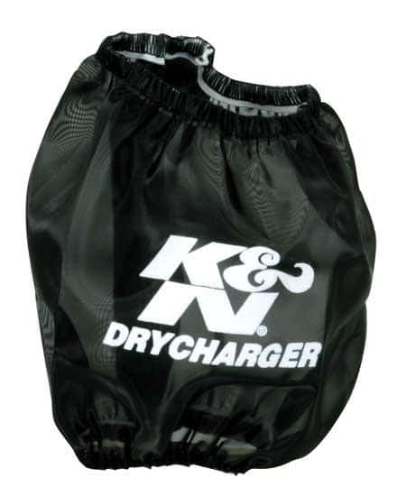 K&N Engineering — K&N Drycharger Air Filter Wrap-Round Tapered Black 4.75in Base ID x 4.5in Top ID x 4.75in H - view 3