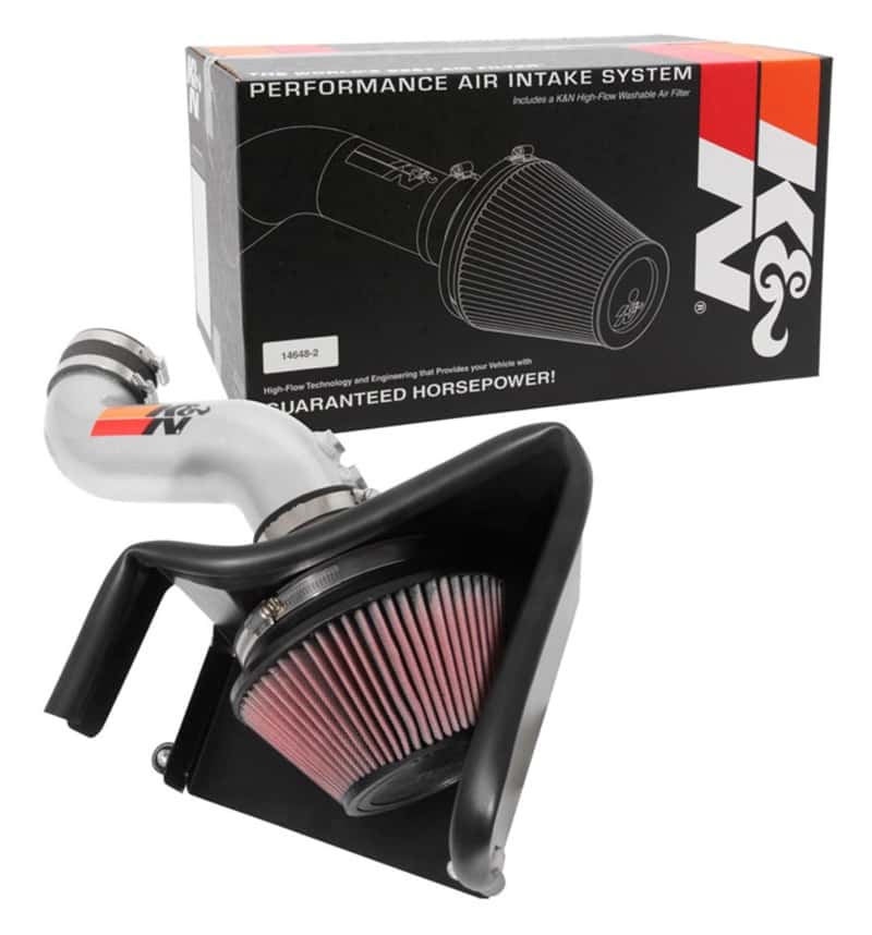 K&N Engineering — K&N 15-18 Hyundai Sonata L4-2.4L F/I Silver Typhoon Short Ram Intake
Performance Air Inta
Air Intake System - view 6