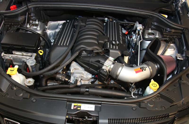 K&N Engineering — K&N 12-15 Jeep Grand Cherokee SRT 8 6.4L V8 High Flow Performance Intake Kit
Performance Air Inta
Air Intake System - view 6