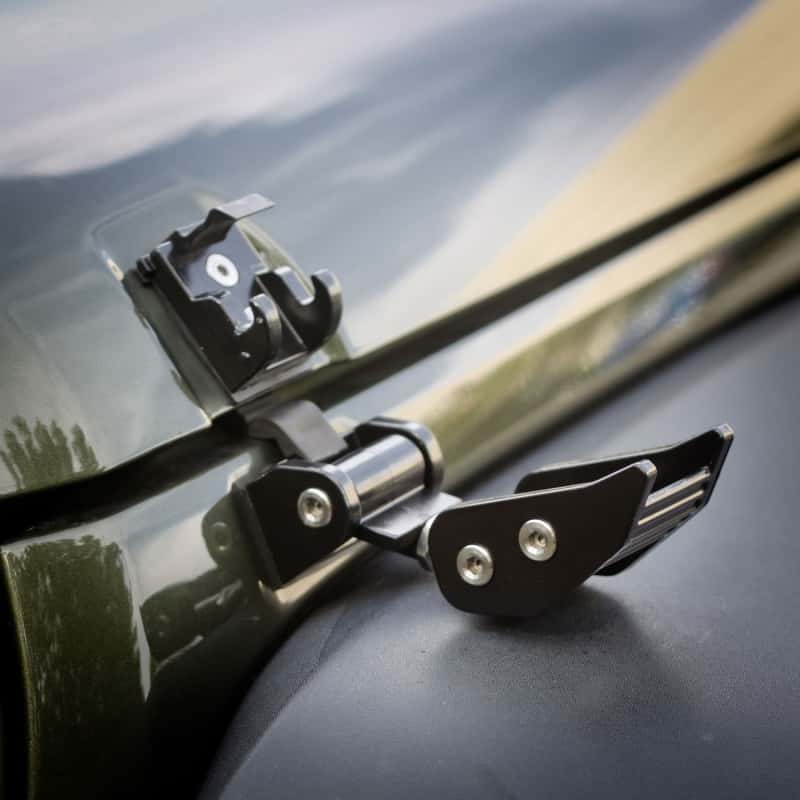 Rugged Ridge — Rugged Ridge 07-18 Jeep Wrangler JK Black Hood Catches
Hood Latch Assembly
OFFROAD_EXTERIOR - view 4