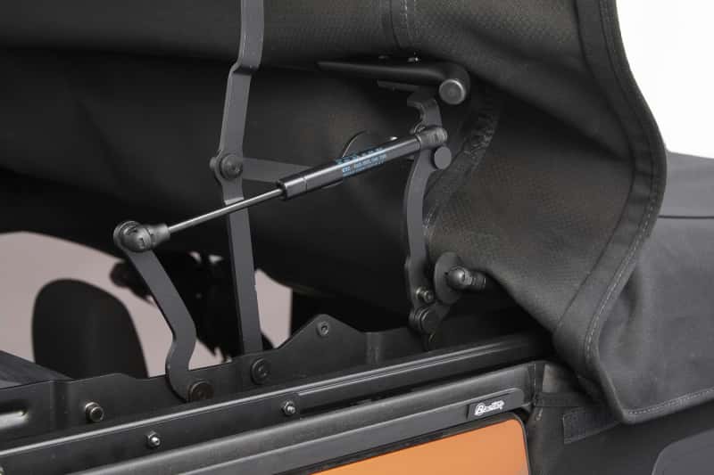 Bestop — Bestop 07-18 Jeep Wrangler JK 4-Door Supertop Ultra (Premium Black Twill)
Supertop Ultra - view 11