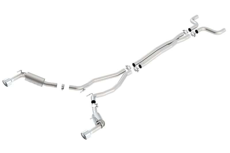 Borla — Borla 14-15 Chevy Camaro SS 6.2L V8 Single Split Rear Exit ATAK Catback Exhaust
Cat-Back System
ExhstSysKt - view 3