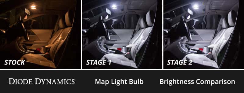 Diode Dynamics — Diode Dynamics 16-22 Toyota Prius Interior LED Kit Cool White Stage 1 - view 3