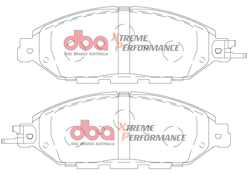 DBA — DBA 13-21 Infiniti JX35 Front XP Performance Brake Pads
Brake Pad - view 1