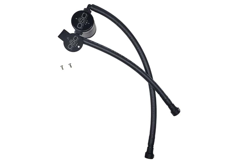 J&L — J&L 14-19 Chevrolet Corvette LT1 6.2L Driver Side Oil Separator 3.0 - Black Anodized
Oil Separator - view 1