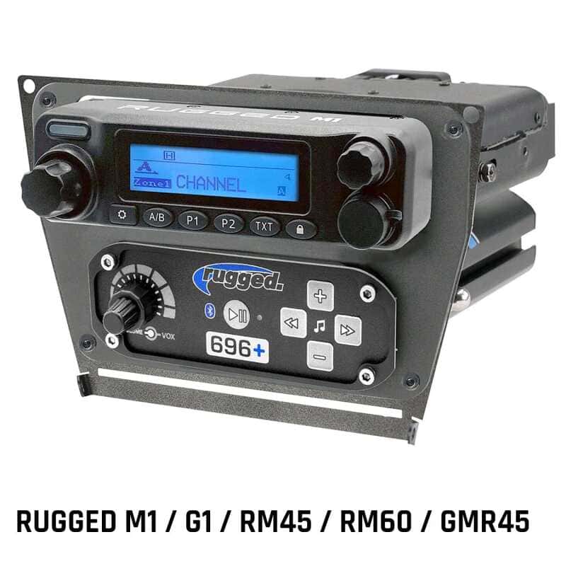 Rugged Radios — Rugged Radios Polaris RZR PRO XP/Turbo R/PRO R Dash Mount - Rugged M1/G1/RM45/RM60/GMR45 - view 2