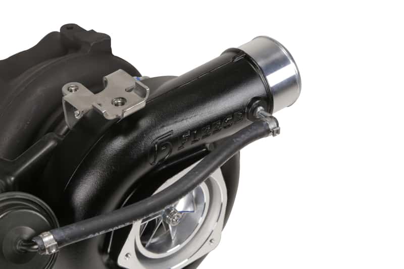 Fleece Performance — Fleece Performance 01-04 GM Duramax 6.6L LB7 63mm Billet LB7 Cheetah Turbocharger
Turbo - view 10