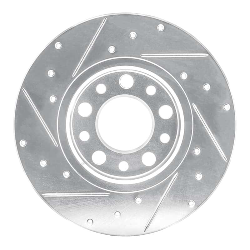 R1 Concepts — R1 15-25 Alfa Romeo Tonale Rear Right Drilled & Slotted Silver Brake Rotor
R1 Brake Rotor Drill - view 5